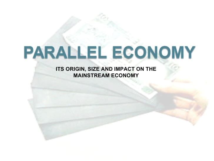 BCom Parallel Economy Notes Study Material